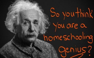 Do You Qualify for the “Homeschooling Parent Genius Award”?
